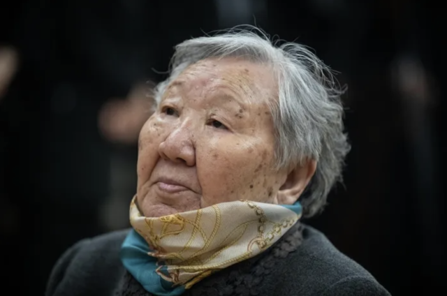 Gil Won-ok a survivor of Japan’s wartime military sexual slavery Yonhap