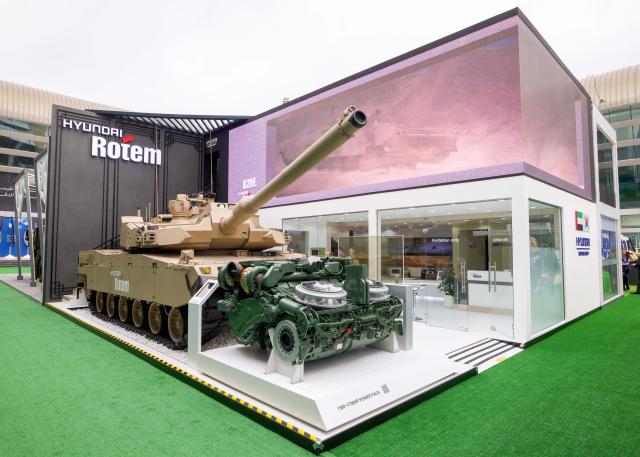 South Korean firms showcase cutting-edge military solutions at defense expo in Abu Dhabi