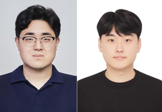 왼쪽부터 백승렬 UNIST 교수 차준욱 연구원제1저자 사진울산과학기술원