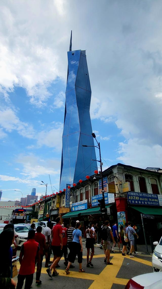 말레이시아 쿠알라룸푸르 메르데카 118빌딩  세계에서 두번째로 높은 건축물이다 사진배인선 기자