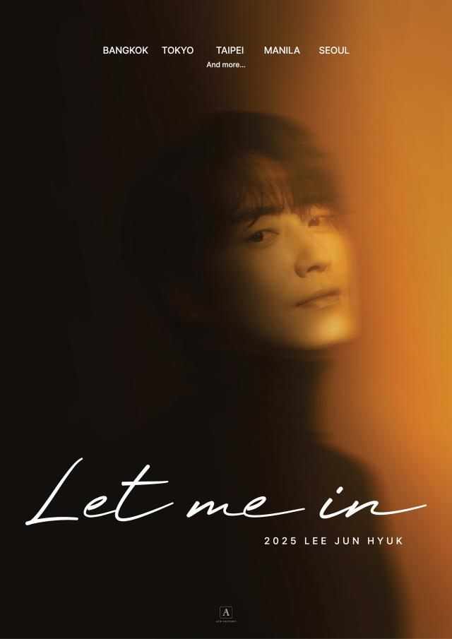 俳優イ・ジュニョク、初のアジアファンミーティング「 LET ME IN」開催…5ヵ国ツアー