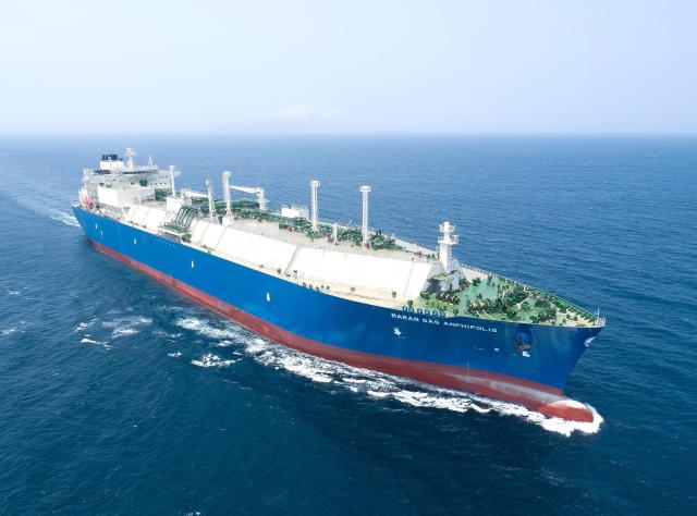 LNG carrier Maran Gas Amphipolis delivered by Hanwha OceanCourtesy of Hanwha Ocean