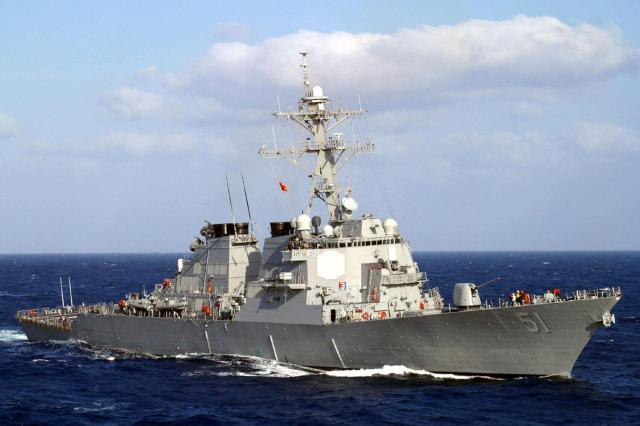 Guided missile destroyer USS Arleigh Burke DDG 51 Courtesy of the US Navy