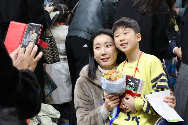 The entrance ceremony takes place at Ahyun Elementary School in Mapo Seoul Oct 4 2024 AJP Han Jun-gu