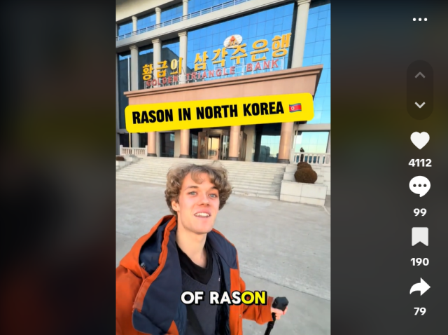 German social media influencer Luca Pferdmenges shares his experience in Rason North Korea on his youtube channel  