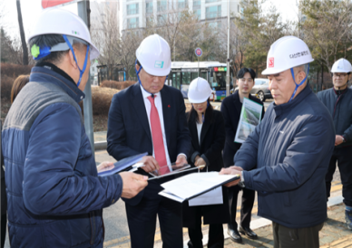 하은호 군포시장 각 사업장 진행 상황 철저히 확인 보다 나은 서비스 제공