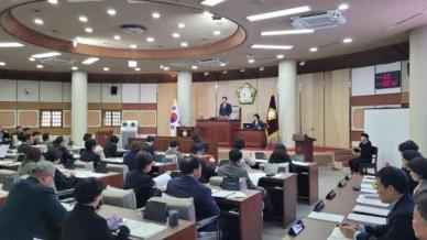 고양시의회, 임시회 스타트…김운남 의장 책임 있는 시정 운영 당부