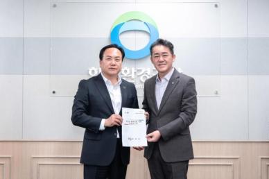 이권재 오산시장, 한국환경공단 이사장 만나 하수도사업 조기 추진 협조 요청