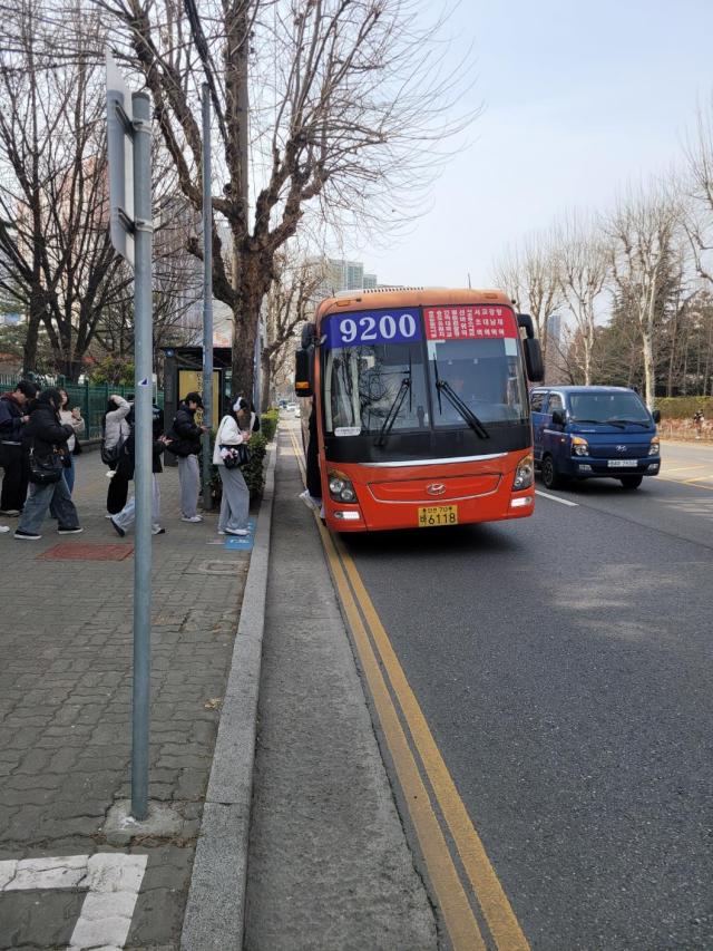 인천광역시 운행버스 모습사진인천시
