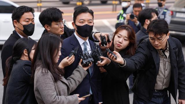 [포토] 김성훈 경호차장, 영장심사 출석