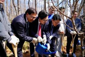 Indian Embassy and Seoul City plant trees to deepen India–S. Korea friendship