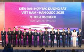 Hàn Quốc - Việt Nam ký kết biên bản ghi nhớ hợp tác về đường sắt cao tốc