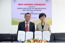 Viện nghiên cứu năng lượng nguyên tử Hàn Quốc hợp tác nghiên cứu bức xạ và phát triển dược phẩm với Việt Nam