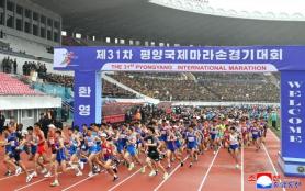 Pyongyang hosts international marathon event for first time in 6 yrs