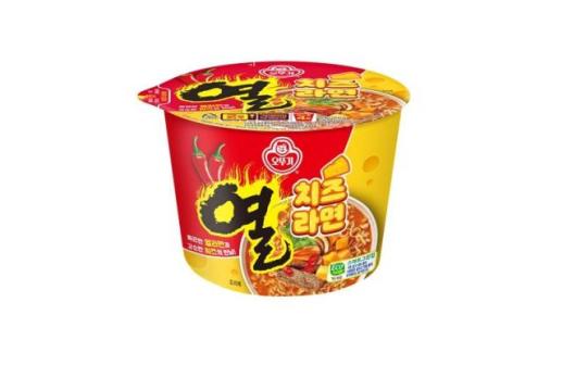 매콤한데 고소하다…오뚜기,  열치즈라면 용기면 출시