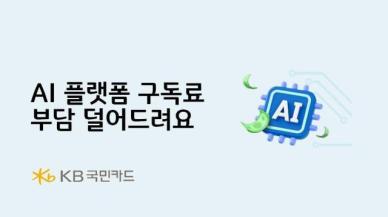늘어난 AI플랫폼 이용률에…구독 할인으로 고객 잡는 카드사