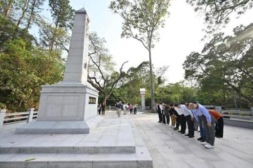 [NNA] 홍콩 정무장관 항일사적 시찰, 애국교육 강화