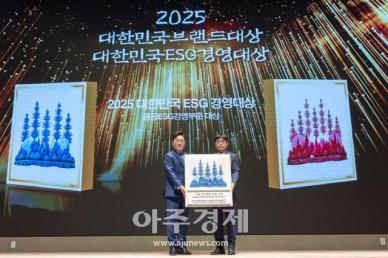 [포토] 서울올림픽기념국민체육진흥공단, 2025 대한민국ESG경영대상 수상
