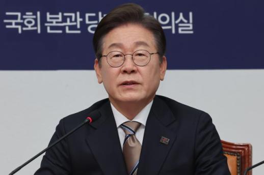 이재명, 대구·경북 지역 공약 발표 "경제 성장 신화 재도약 이끌 것"