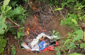 Unidentified balloons with leaflets discovered south of DMZ