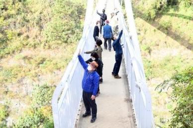 광주 남구 제석산 구름다리에서 또 추락사고