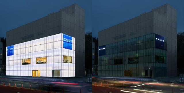 볼보자동차코리아가 제55회 지구의 날을 맞이해 소등 캠페인 진행을 진행한다 사진은 볼보자동차코리아 진주 전시장사진볼보자동차코리아