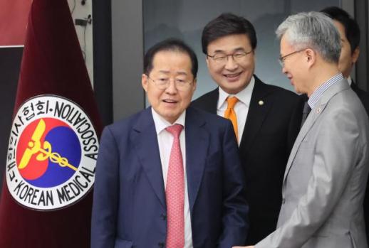 홍준표 "의료계 충돌, 정부 붕괴 단초…집권 시 즉시 해결 착수"