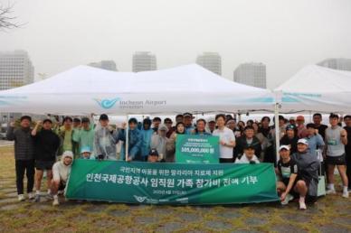 인천국제공항공사, 컨선월드와이드에 1억500만원 후원금 전달