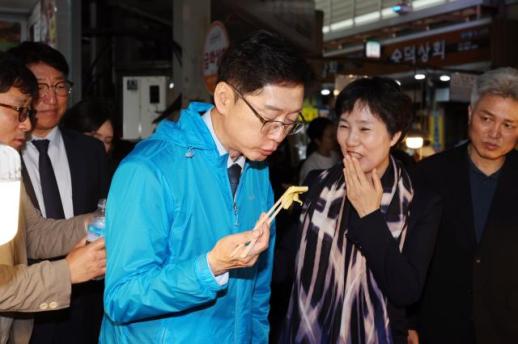 김경수, 호남 경선 앞두고 강행군…"광주·전남 메가시티 적극 지원"