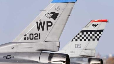 미7공군, 군산기지 F-16 전투기 오산기지로 이동 배치