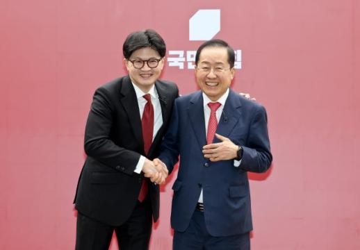 홍준표·한동훈, 한덕수와 단일화 긍정…尹 탈당은 "본인 선택"