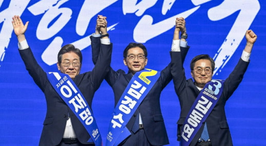 이재명·김경수·김동연, 민주당 호남 경선서 텃밭 민심에 구애