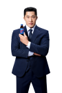스턴건 김동현, 해태htb 구론산 새 모델 발탁