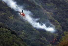 Inje wildfire contained after 20 hours, 73 hectares of forest scorched