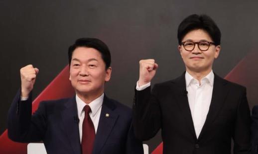 안철수·한동훈, 캐스팅 보트 충청권 순회…중도 표심은 어디로