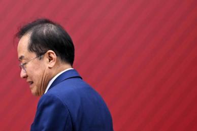 [포토] 정계은퇴 의사 밝힌 홍준표