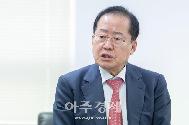 홍준표 전 의원 사진유대길 기자 dbeorlf123ajunewscom