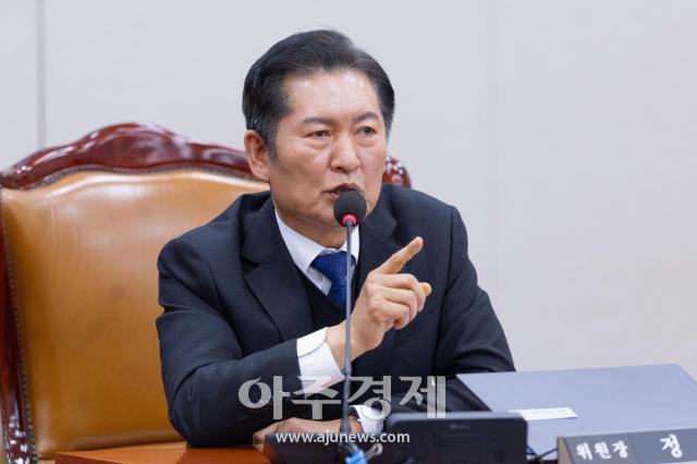 정청래 국회 법제사법위원회 위원장 사진유대길 기자