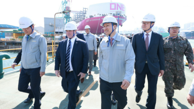 チョン·ギソン首席副会長HD現代、最高の技術力で米造船業の再建に協力