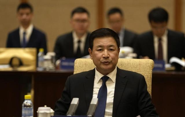 왕샤오훙 중국 공안부장 사진EPA·연합뉴스