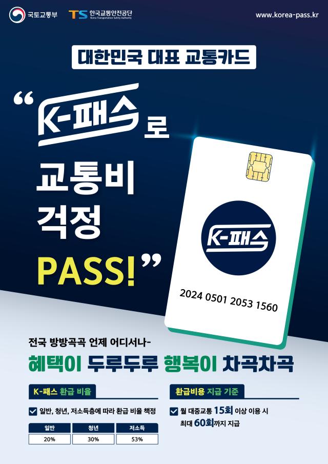 K-패스 홍보 포스터 사진국토교통부