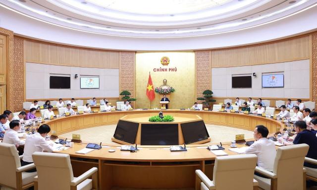 2025년 4월 베트남 정례 정부 회의 사진베트남통신사