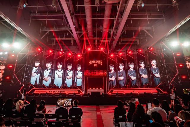 LCK 로드쇼 ‘kt 롤스터 홈커밍’ 현장 전경