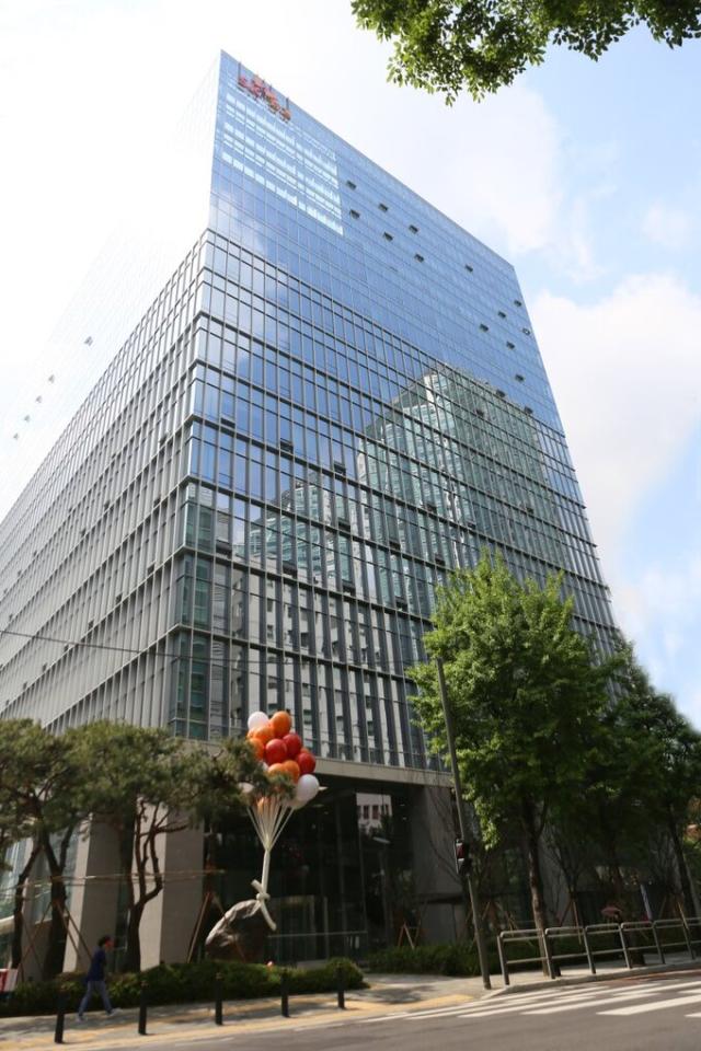 서울 영등포구 여의도에 위치한 SK증권 본사 사진SK증권