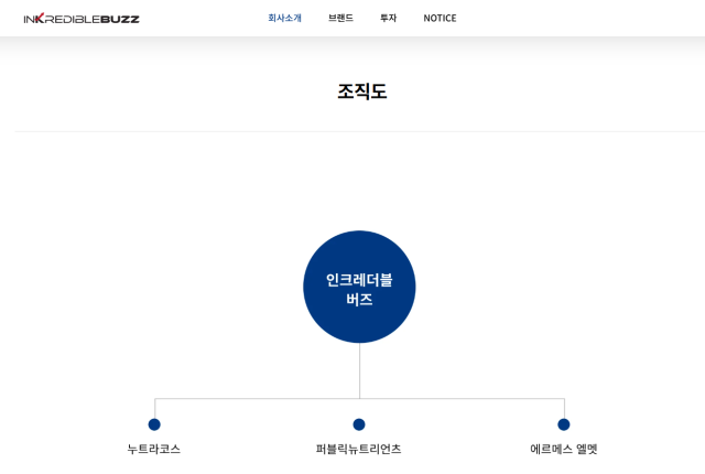 인크레더블버즈 홈페이지 갈무리 사진인크레더블버즈