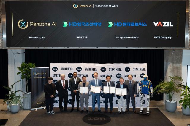 HD現代、韓国初の溶接ヒューマノイドを開発…造船業の自動化に拍車