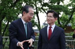 김문수 강제 단일화 불응할 것…의총서 지도부와 충돌