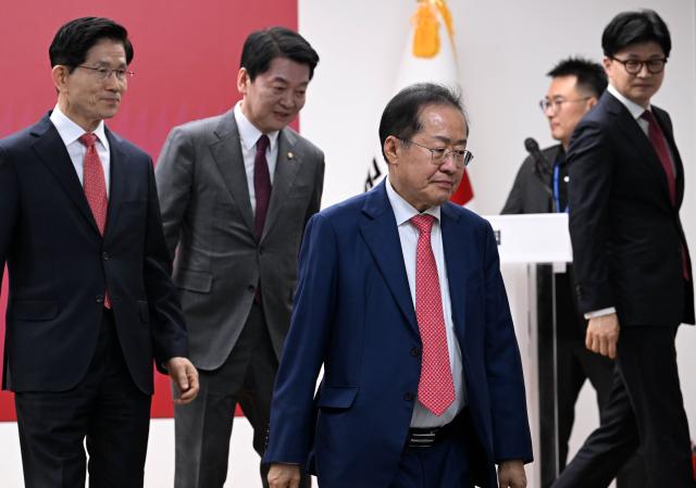 金文洙大統領候補、選対委常任選対委員長に洪準杓氏を任命