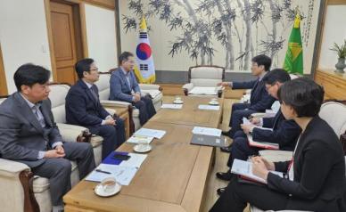 김진열 군위군수 TK신공항 조기 건설·군부대 이전 현안 건의