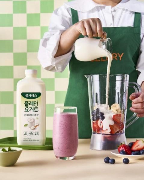 남양유업 불가리스 플레인 요거트 제품 이미지 사진남양유업